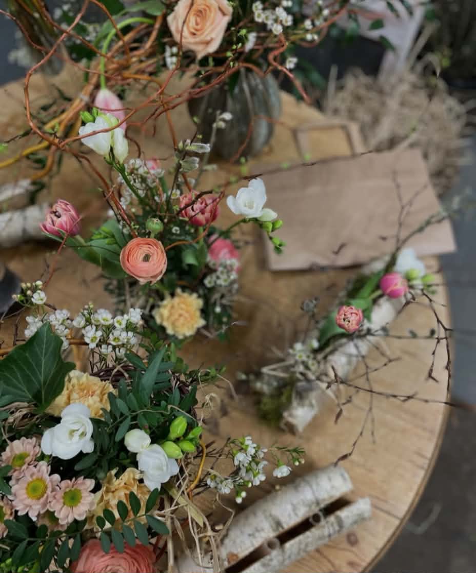 Blommor från butiken